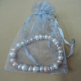 Freshwater Pearl Bracelet with Crystal Accessories