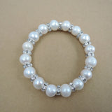 Freshwater Pearl Bracelet with Crystals - Elegant Jewelry Accessory