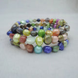 Elegant Pearl Bracelet with Freshwater Pearls