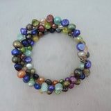 Elegant Pearl Bracelet with Freshwater Pearls