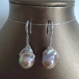 Baroque Freshwater Pearl Earrings 15-25mm