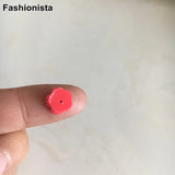 100 pcs 10mm Plum Blossom Flowers Resin Flat Back Acrylic Flower XP