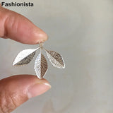100 pcs Metal Leaf Charms for Jewelry Project