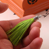 100 pcs 6 Cm Silk Tassel Anti-Fold Earring Material