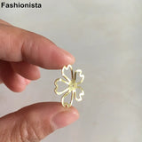 100 pcs Brass Bead Caps 21mm, Gold/Silver/Raw Brass Flower Bead Cap DIY