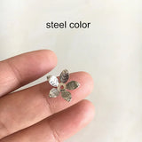 100 pcs Brass Flower Bead Caps,14mm Floral Filigree Bead Caps