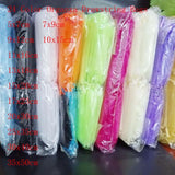 100 pcs/Lot Multicolor Organza Jewelry Bags Drawstrings Gift Package Bags