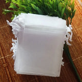 100 pcs/Lot Multicolor Organza Jewelry Bags Drawstrings Gift Package Bags