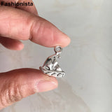 100 pcs Sailboat Charms for DIY Jewelry Making