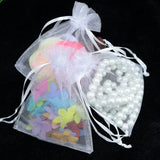100 pcs Drawstring Organza Bag Wedding Candy Jewelry Packaging Gift Bag