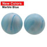 100pcs Silicone Beads Baby Teething Chewed Safe Silicone Beads