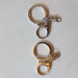 Metal Key Rings Doll Necklace Key Chains - 100 Pieces/Lot