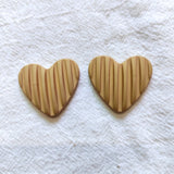 100 30mm Acrylic DIY Square Heart Bead Stickers for Jewelry Making