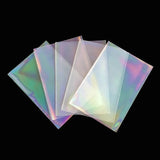 100 Broken Gems & Glass Flashing Card Film Sleeves 61x88mm/65x90mm