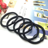 100 Elastic Leather Hair Bands for Accessories