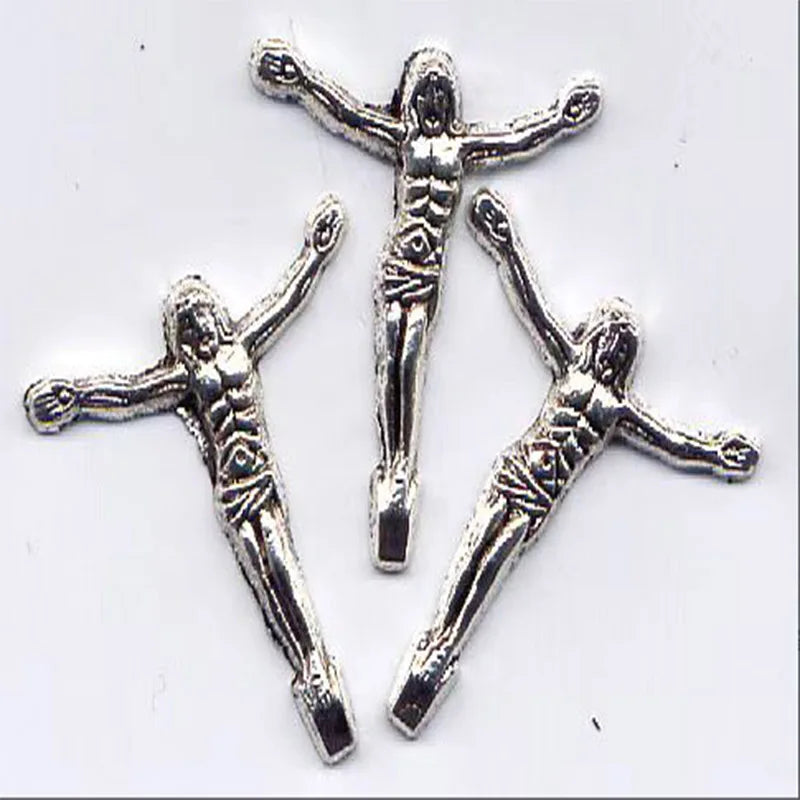 Religious Alloy Jesus Figurines 28mm Set of 100