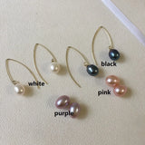 Genuine 14k Gold Filled Freshwater Pearl Earrings