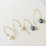 Genuine 14k Gold Filled Freshwater Pearl Earrings