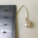 Genuine 14k Gold Filled Freshwater Pearl Earrings