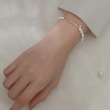 925 Sterling Silver Baroque Twist Chain Bracelet
