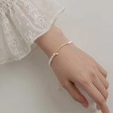 925 Sterling Silver Baroque Twist Chain Bracelet