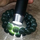 Natural Hetian Green Jade Bracelet Bangle Beads Jadite Jade Bracelets