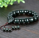 Natural Hetian Green Jade Bracelet Bangle Beads Jadite Jade Bracelets