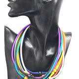 Real Pearl Silicone Choker Necklace for Women