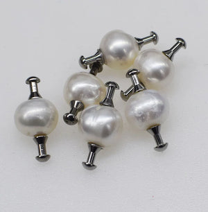 Real Pearl Silicone Choker Necklace for Women