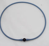 Real Pearl Silicone Choker Necklace for Women