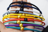 Real Pearl Silicone Choker Necklace for Women