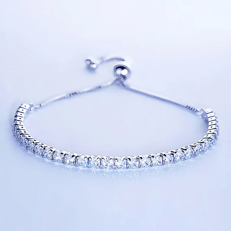Silver 925 Stone Tennis Bracelet for Women