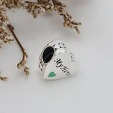 100% Silver Scotland Love Enamel Charm for DIY Bracelet