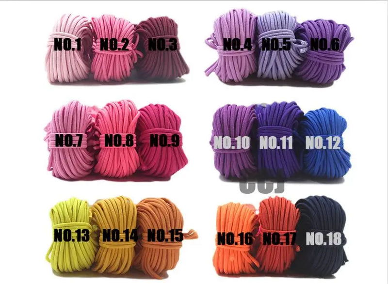100 Yards 2mm Elastic Cord Nylon Coated for Bracelet & Necklace