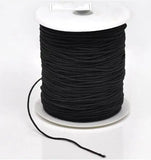 100 Yards 2mm Elastic Cord Nylon Coated for Bracelet & Necklace