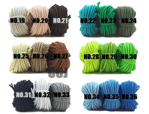 100 Yards 2mm Elastic Cord Nylon Coated for Bracelet & Necklace