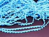 100 yds Turquoise Pom Pom Trim Handcrafted Fabric Lace Sewing Border