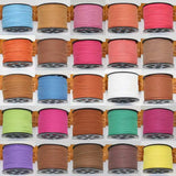 2.7mm Leather Cords Bracelet Necklace Rope (100 yards/roll)