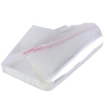 1000-100pcs Clear Plastic Self Adhesive Bag Jewelry Candy Packaging