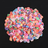 1000-3000 Mix Fruit Soft Clay Slime Animal Flower Resin Filler for Nail Art