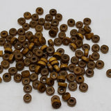 1000 Coffee Colour Wood Beads 6X3mm Column Heishi ~Wooden