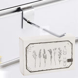 1000 PCS Adhesive Hanging Tabs 1X1-1/2 Inch Hole Hanger Hang Tag Retail Supplies