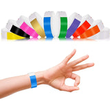1000 PCS Neon Waterproof Wristbands for Events and Parties