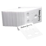1000 Pcs Earring Studs Cards Bulk Jewelry Display