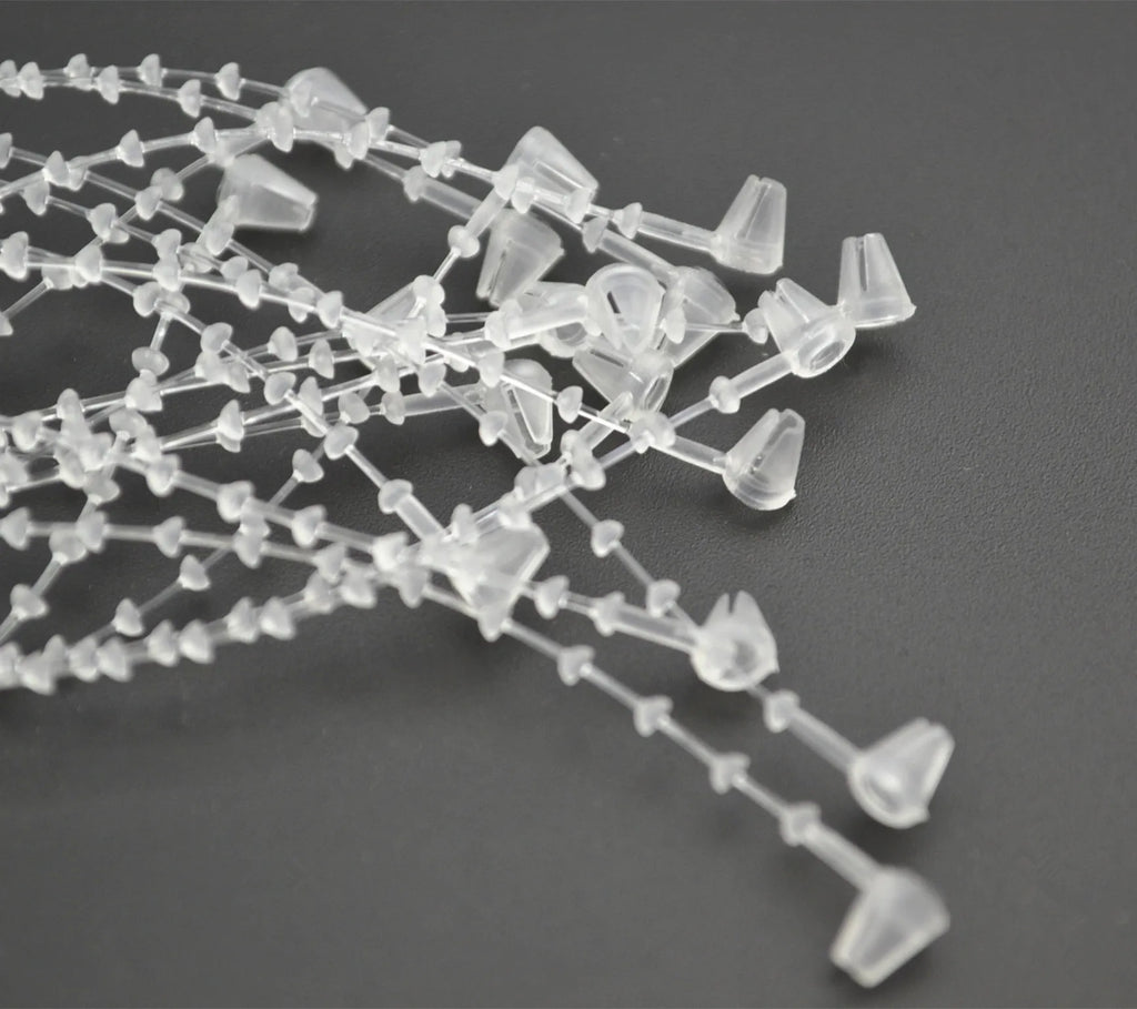 1000 Pcs Jewelry Garment Hang Tag String Buckle