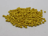 1000 Yellow 4mm Wood Seed Beads~Wooden Spacer beads