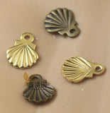 1000pcs 6x8mm Shell Shape Charm QY1769