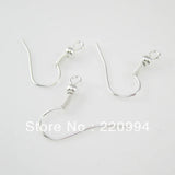 1000 Silver Plated Earring Hooks Set