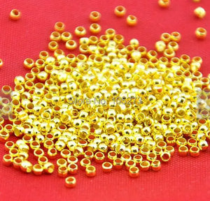 1000PCS Plated 2mm Beads Locator Positioning Beads