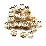 1000PCS Flower Bead Caps Tibetan Style Spacers for Jewelry Making